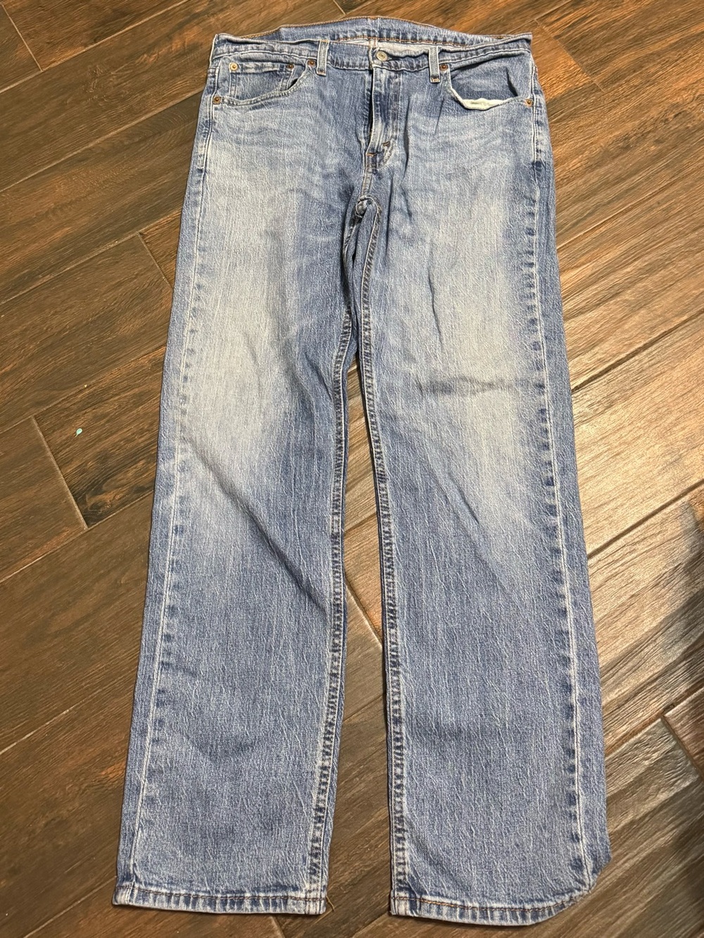Levi's Light Blue Straight Jeans
